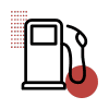 Icon of a gas pump symbolizing POS systems for fuel stations