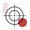 Icon of a target reticle symbolizing firearms dealer POS software